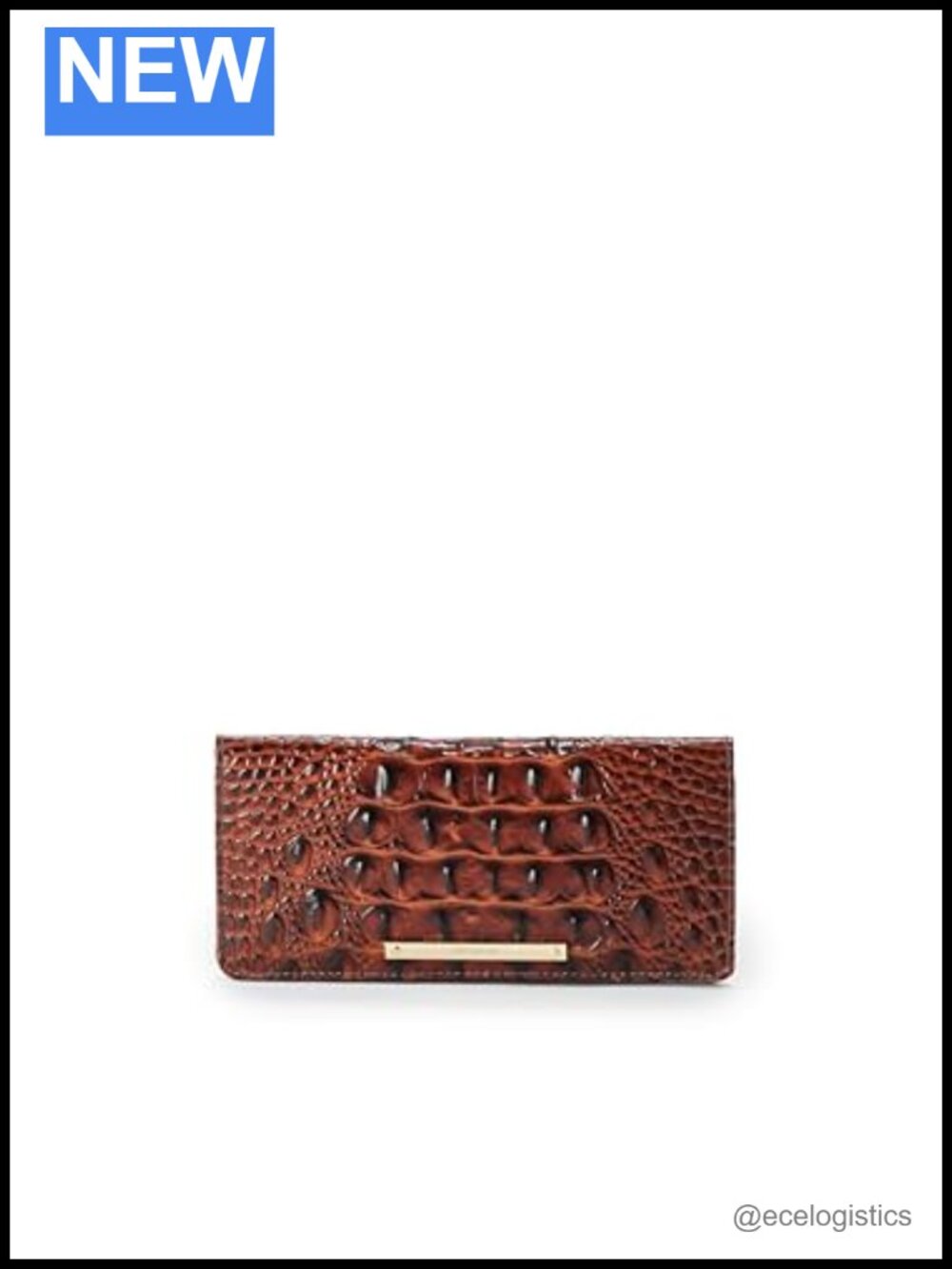 Genuine Leather Bi-Fold Wallet with 13 Card Slots and Zip Pocket